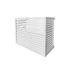 White ALU air conditioner cover - size XL