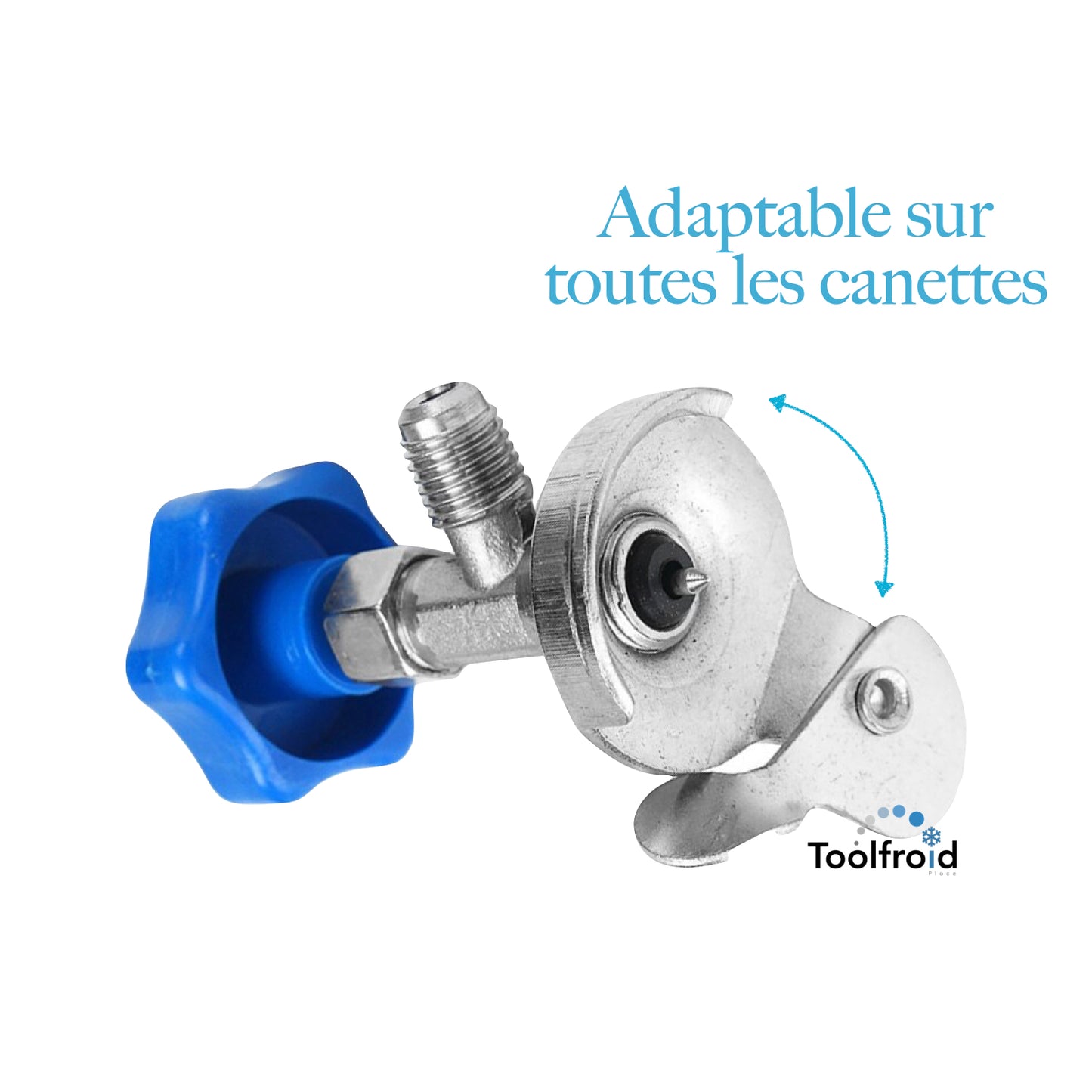 Fluide frigorigène compatible R134a, 1,145kg (Guadeloupe,Martinique)